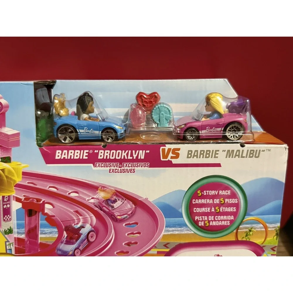 Hot Wheels Racer Verse 2025 BARBIE Spiral Race • Brooklyn & Malibu by Mattel‎